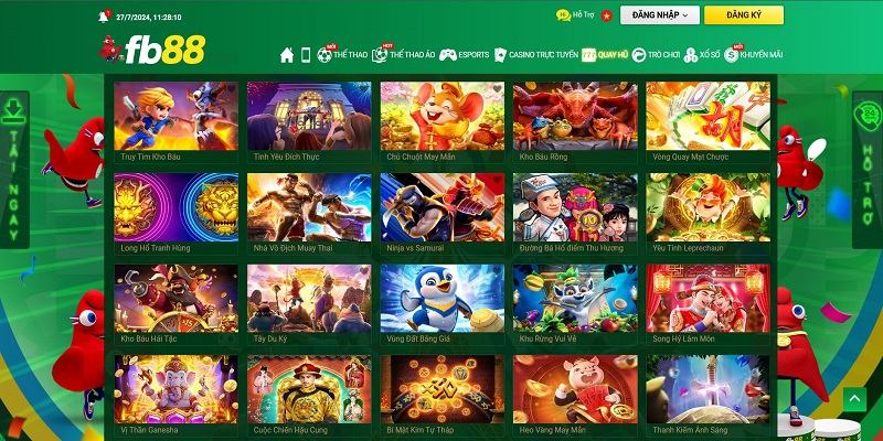 Bật mí top game slot đang được yêu thích nhất