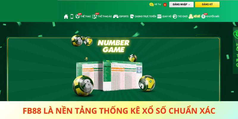 FB88 là nền tảng thống kê xổ số chuẩn xác, tiện lợi