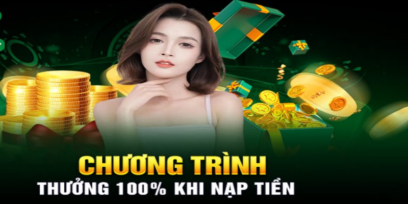 Được thưởng 100% lần nạp đầu khi thăng hạng VIP thành công 